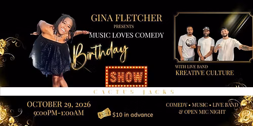 Music Loves Comedy with Gina Fletcher