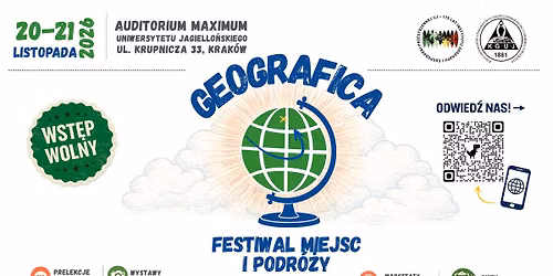 Festiwal Miejsc i Podr\u00f3\u017cy ,,Geografica"\ud83c\udf0d - III EDYCJA