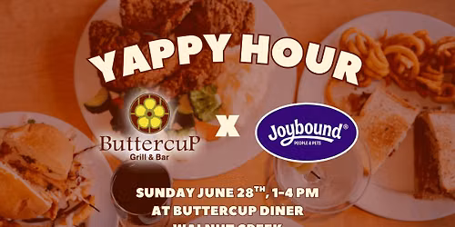 Yappy Hour at ButtercuP Diner Walnut Creek