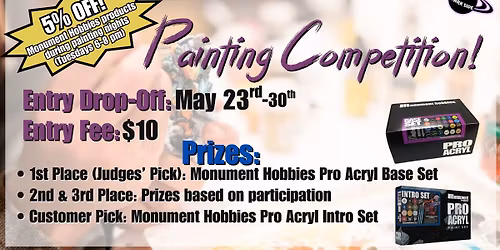 Minatures Painting Competition!
