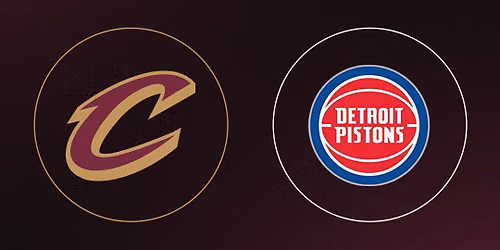 Cleveland Cavaliers vs. Detroit Pistons
