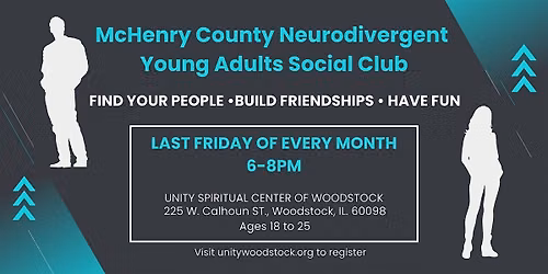 McHenry County Neurodivergent Young Adults Social Club
