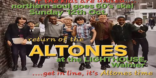 The Altones Live @ The Lighthouse Deal 5pm