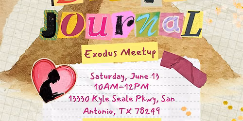 Bible Journaling Meetup: Exodus Edition