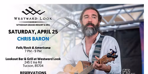 Live Music at Westward Look - Chris Baron