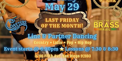 COUNTRY DANCE AT THE BRASS RAIL
