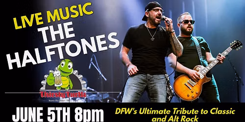 The Halftones at The Thirsty Turtle NRH