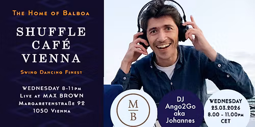 Shuffle Caf\u00e9 - DJ Ango2Go aka Johannes