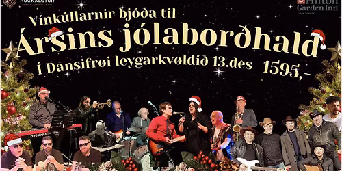 Ársins jólaborðhald við Vínkúllunum & vinum