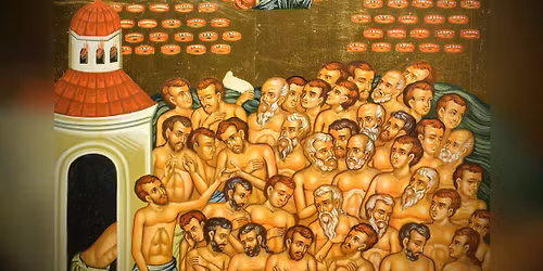 Pelerinaj cu ocazia s\u0103rb\u0103torii Sfin\u021bii 40 de mucenici ce au p\u0103timit \u00een iezerul Sevastiei