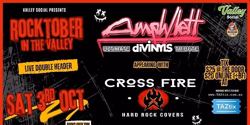 Rocktober in the Valley - Live Double Header