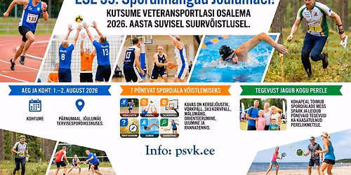 EESTI SEENIORISPORDI JA SPORDIVETERANIDE LIIDU 59. SPORDIM\u00c4NGUD