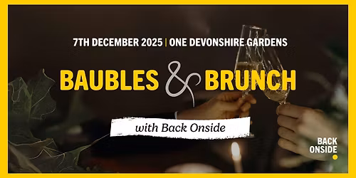 Baubles & Brunch with Back Onside