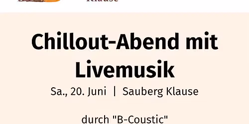 b.coustic @ Sauberg Klause Ehrenfriedersdorf