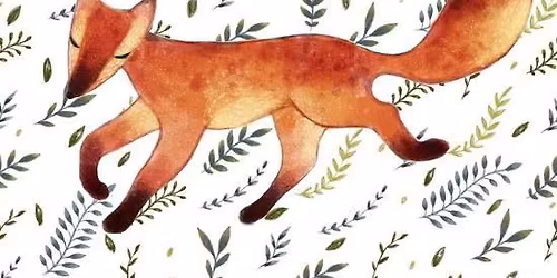 Adult Watercolor Study Group - Fox