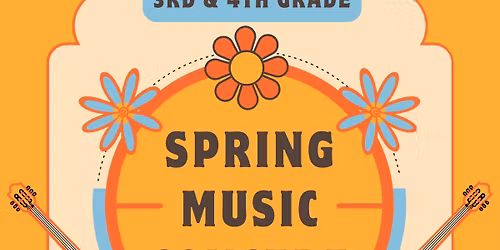 3rd and 4th Grade Spring Music Concert