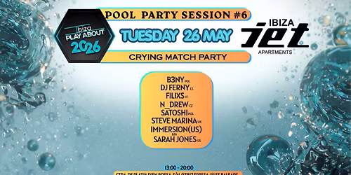 Ibiza.PlayAbout Closing Pool Party @ Jet Ibiza