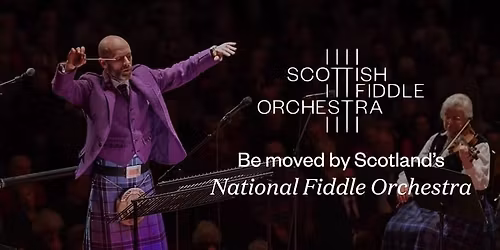 Scottish Fiddle Orchestra plays Thainstone Exchange, Inverurie