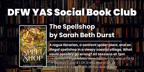 The Spellshop | DFW YAS Social Book Club