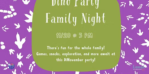 Dino Party Family Night