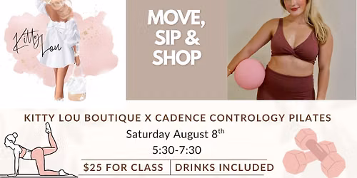 Move, Sip & Shop with Cadence Contrology