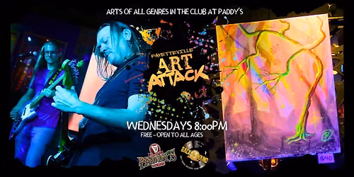 The Fayetteville Art Attack, Wednesday, September 16th!