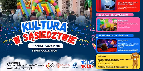 Kultura w s\u0105siedztwie - Piknik rodzinny na os. Staszica