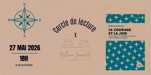 Cercle de lecture - Le courage et la joie