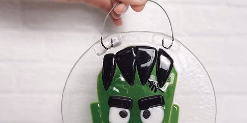10\/05 Glass Fusing: Frankenstein Suncatcher