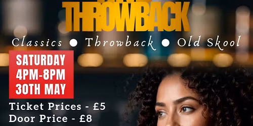 THAT JAM presents RNB THROWBACK BRUNCH | SATURDAY 30TH MAY