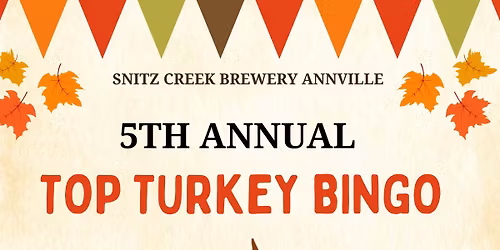 TOP TURKEY BINGO \ud83e\udd83