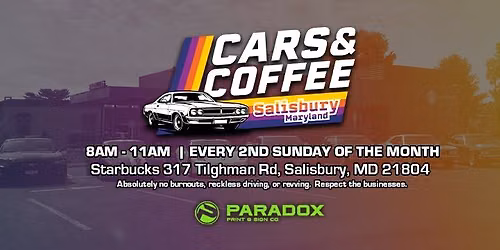 Cars & Coffee - Salisbury, MD