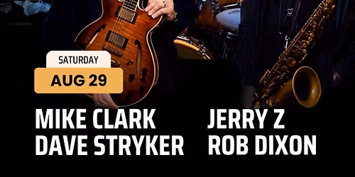 The Mayor ROB DIXON with MIKE CLARK DAVE STRYKER JERRY Z at The Jazz Kitchen!