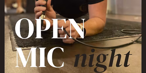 Open Mic Night at Hubs and Hops!