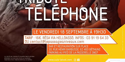 T\u00c9L\u00c9PHOMME - TRIBUTE T\u00c9L\u00c9PHONE \u00b7 B\u00e9thune (62)