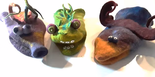 Making Whimsical Friends: Wet Felted Hand Puppet Workshop