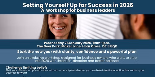 Setting yourself up to success workshop