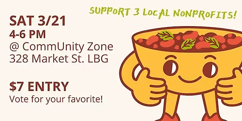 Chili Cook Off Community Fundraiser: Proceeds go to CommUnity Zone, DIG and US Community Action