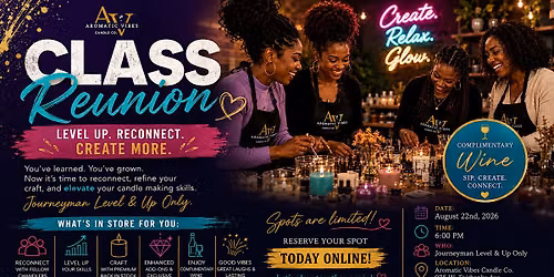 Class Reunion Candle Making