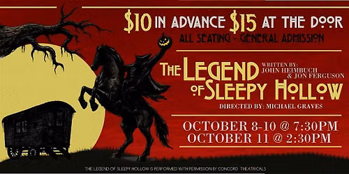 PCLT Presents: The Legend of Sleepy Hollow