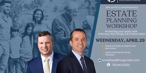 FREE Estate Planning Workshop - Hotel Mead