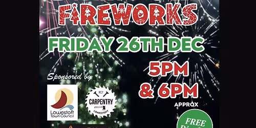 \ud83c\udf86 Boxing Day Fireworks at Claremont Pier! \ud83c\udf86