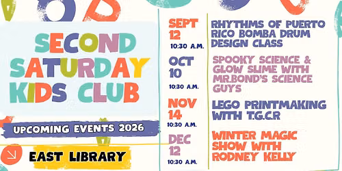 Second Saturday Kids Club Presents: Winter Magic Show with Rodney Kelly