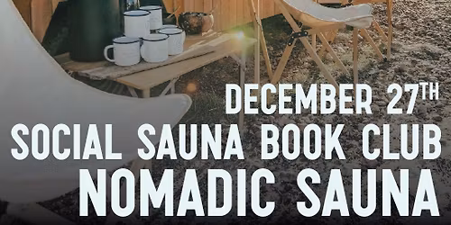 Social Sauna Book Club - Nomadic Shoreham
