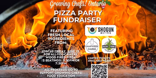 Growing Chefs! Ontario's Pizza Party Fundraiser #2