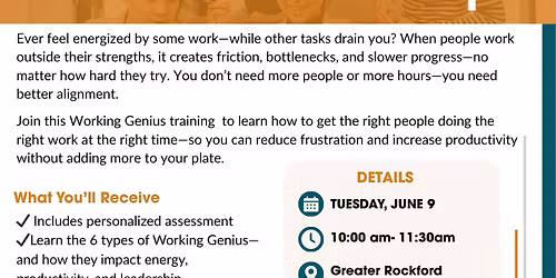 Discover Your Working Genius