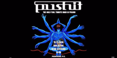 BIA\u0141YSTOK | PUSHIT TOOL tribute band + TEMPEST | KLUB SZE\u015aCIAN