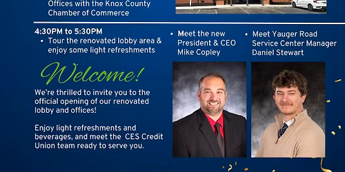 Ribbon Cutting - CES Credit Union Yauger Road Office