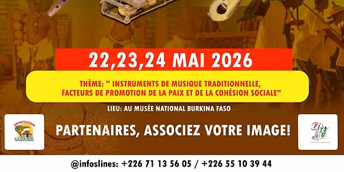 Festival International des Instruments et danses traditionnelles de Ouagagadougou