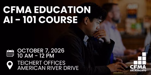 CFMA Education: AI-101 Course